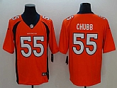 Nike Broncos 55 Bradley Chubb Orange Vapor Untouchable Limited Jersey,baseball caps,new era cap wholesale,wholesale hats